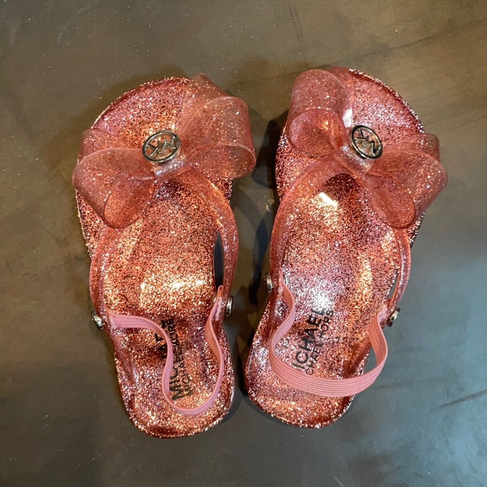 MK toddler jelly sandal